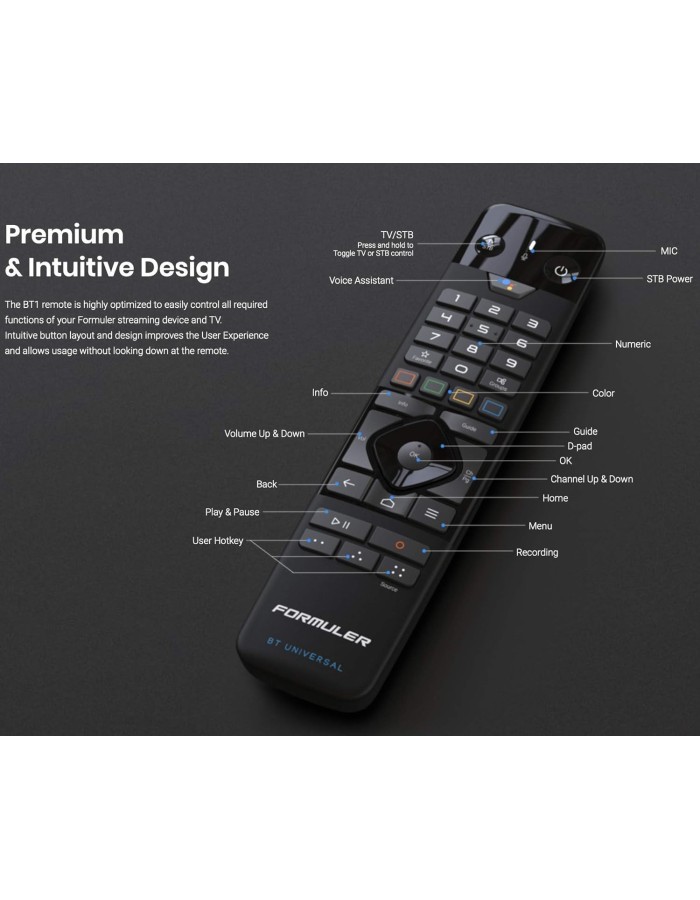 Formuler Z11 Pro Max BT Android 11 TV Box 4K 4G/32GB with BT Voice Remote Control