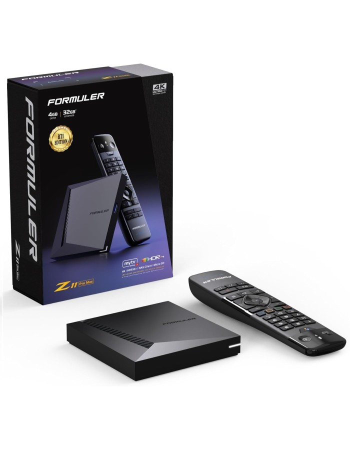 Formuler Z11 Pro Max BT Android 11 TV Box 4K 4G/32GB with BT Voice Remote Control