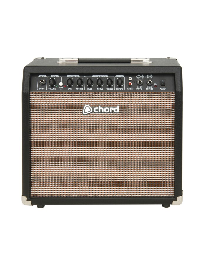 Chord CG-30 Vinyl Guitar Amplifier with 10'' Speaker Equaliser & Footswitch Input 173.046UK Chord CG-30 Vinyl Guitar Amplifier with 10'' Speaker Equaliser & Footswitch Input 173.046UK