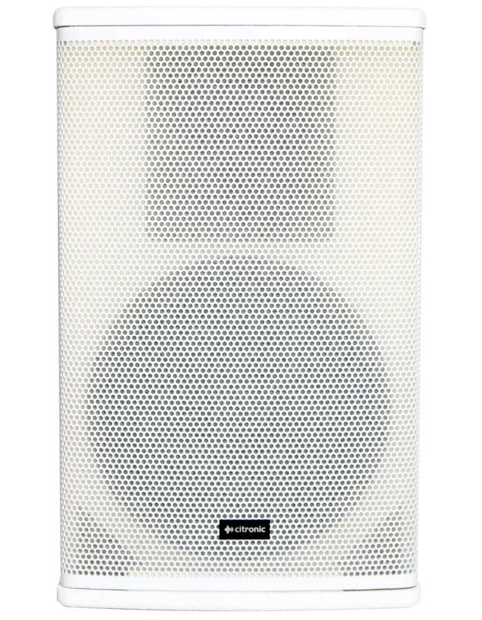 Citronic CUBA-10W White 10'' Full-Range MDF Passive Speaker 540W 178.741UK