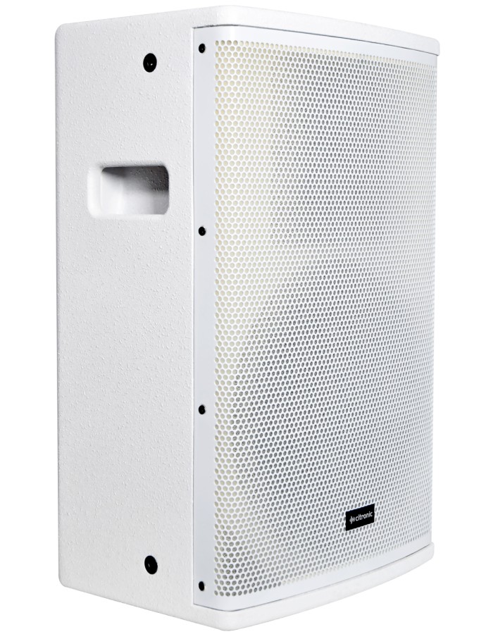 Citronic CUBA-10W White 10'' Full-Range MDF Passive Speaker 540W 178.741UK