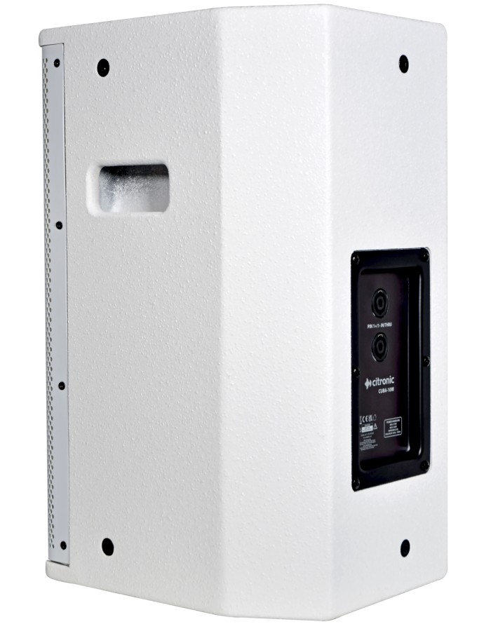 Citronic CUBA-10W White 10'' Full-Range MDF Passive Speaker 540W 178.741UK