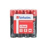 Verbatim Alkaline AAA 4pcs Batteries (Wrap)