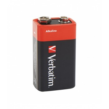 Verbatim Alkaline 9V 1pc Batteries Verbatim Alkaline 9V 1pc Batteries
