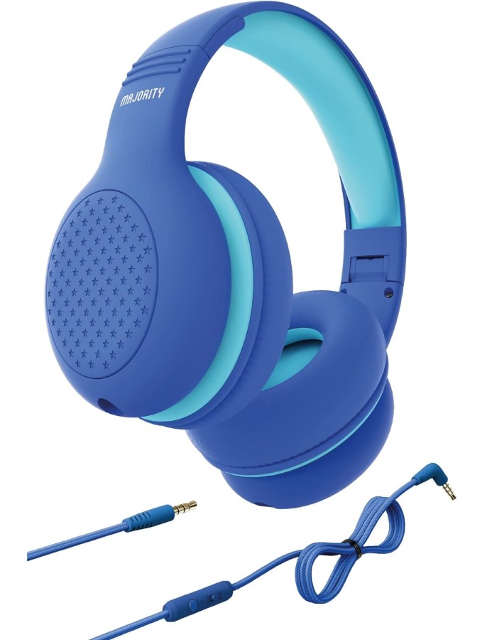 Majority SUPERSTAR Kids Over Ear Headphones Blue