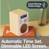 Majority BARTON FM/DAB Radio with Dual Alarm & LED Display (Walnut) Majority BARTON FM/DAB Radio with Dual Alarm & LED Display (Walnut)
