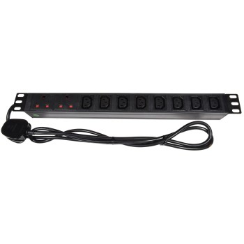 Adastra 10-Gang 8xIEC 2xUK PDU 1.8m 776.497UK Adastra 10-Gang 8xIEC 2xUK PDU 1.8m 776.497UK