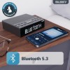 Majority KNAPWELL Bedside FM/DAB Radio Clock with Dual Alarm Bluetooth & USB Phone Charging Majority KNAPWELL Bedside FM/DAB Radio Clock with Dual Alarm Bluetooth & USB Phone Charging
