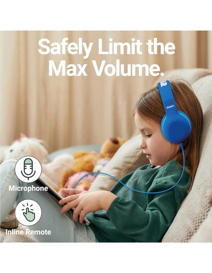 Majority SUPERSTAR Kids Over Ear Headphones Blue