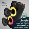 Majority P300 Portable Karaoke Speaker 300W Bluetooth USB FM Wired Mic Majority P300 Portable Karaoke Speaker 300W Bluetooth USB FM Wired Mic