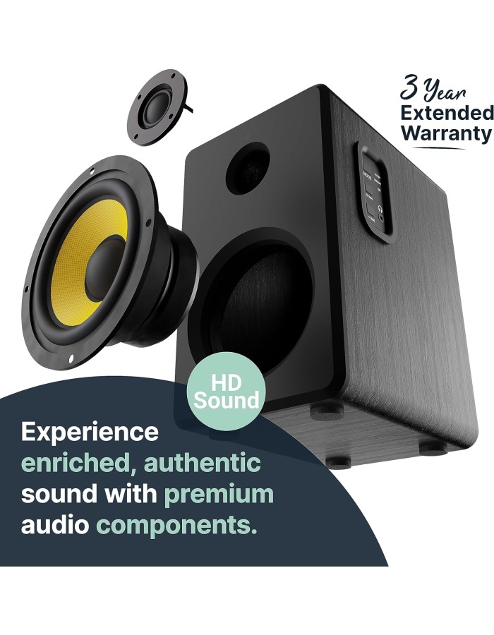 Majority D40X Active Speakers 70W 4'' BT/USB/SD (pair) Majority D40X Active Speakers 70W 4'' BT/USB/SD (pair)