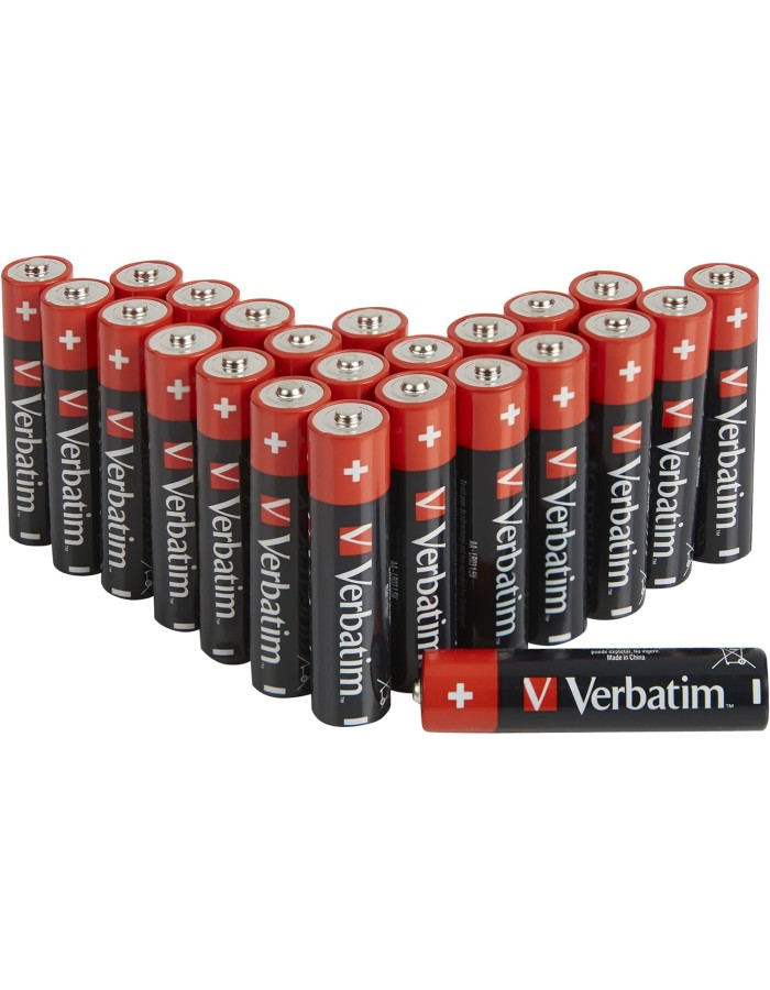 Verbatim Alkaline AA 24pcs Batteries (Box)