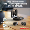 Majority TRU-1 TWS Sports Earphones IPX7 Black