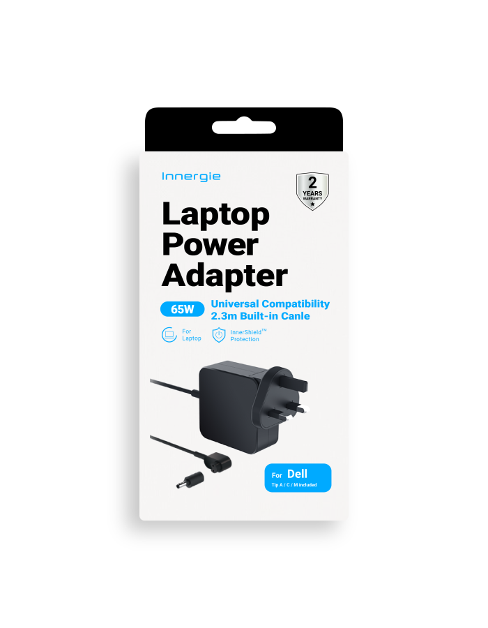 Innergie 65U Laptop Power Adapter UK for DELL