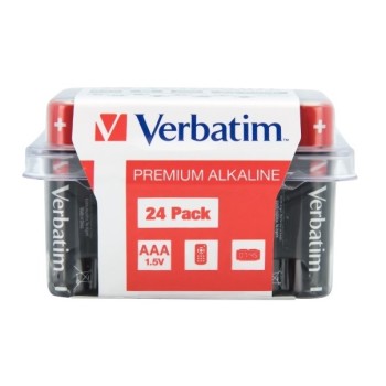 Verbatim Alkaline AAA 24pcs Batteries (Box)
