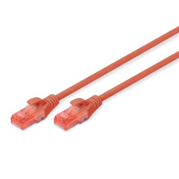 Digitus Ethernet Cable CAT6 Red CU 0.25m Digitus Ethernet Cable CAT6 Red CU 0.25m