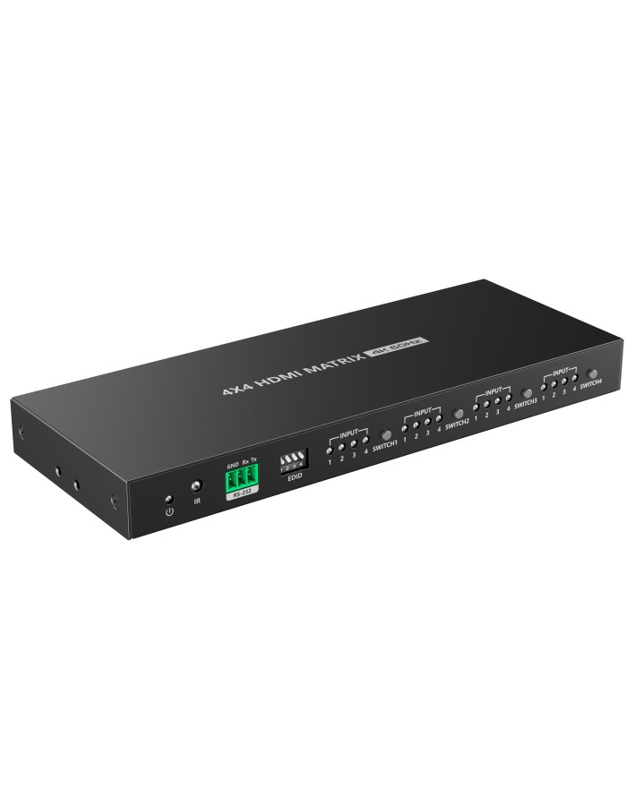 Lenkeng HDMI Matrix Switch 4x4 4K60Hz LKV424