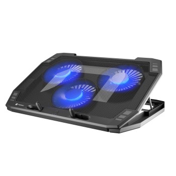 Natec ORIOLE Laptop Cooling Stand 17.3'' with 3 Fans/LED/2xUSB