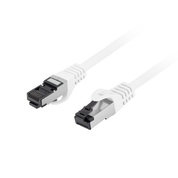 Lanberg Patch Cable CAT8.1 S/FTP CU LSZH 0.5m White