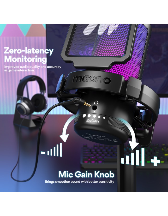 Maono DGM20 Desktop USB Condenser Microphone