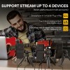 Maono AM200S1 Streaming Audio Mixer Console with Microphone Bundle