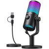 Maono DM30RGB Desktop Condenser Microphone with Controllable Lights Maono DM30RGB Desktop Condenser Microphone with Controllable Lights