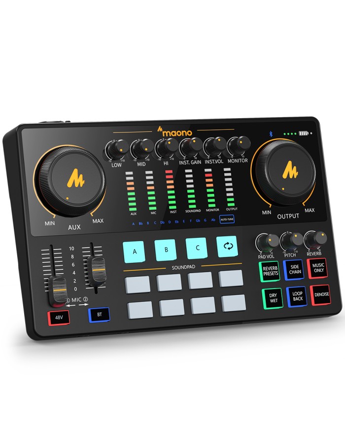 Maono AME2 Advanced Streaming Audio Mixer Console Maono AME2 Advanced Streaming Audio Mixer Console