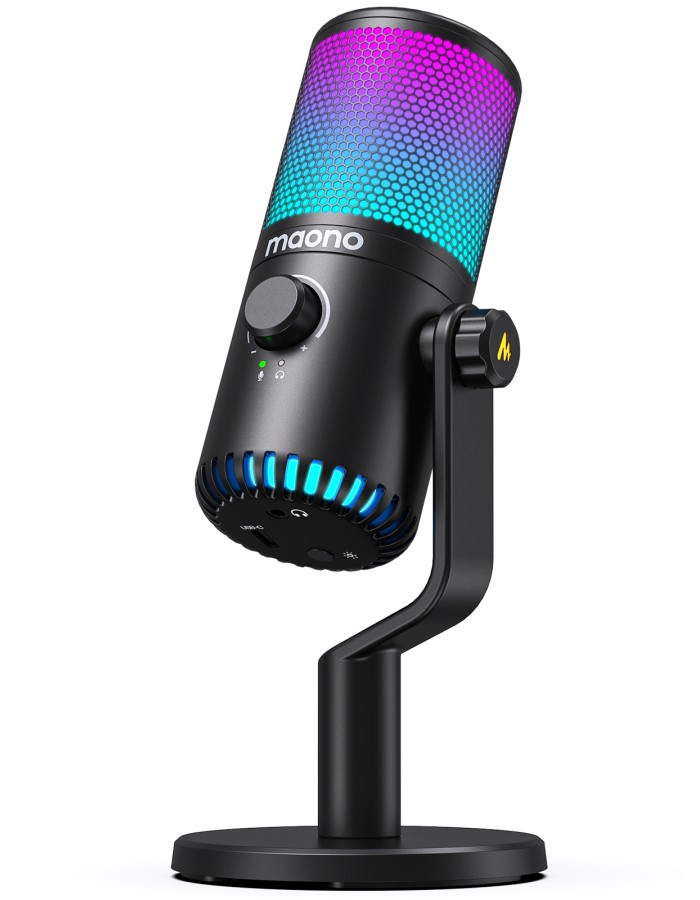 Maono DM30RGB Desktop Condenser Microphone with Controllable Lights Maono DM30RGB Desktop Condenser Microphone with Controllable Lights