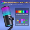 Maono DM30RGB Desktop Condenser Microphone with Controllable Lights Maono DM30RGB Desktop Condenser Microphone with Controllable Lights