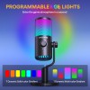Maono DM30RGB Desktop Condenser Microphone with Controllable Lights Maono DM30RGB Desktop Condenser Microphone with Controllable Lights