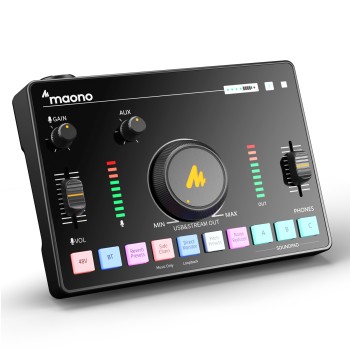 Maono AMC2 NEO Streaming Audio Mixer Console