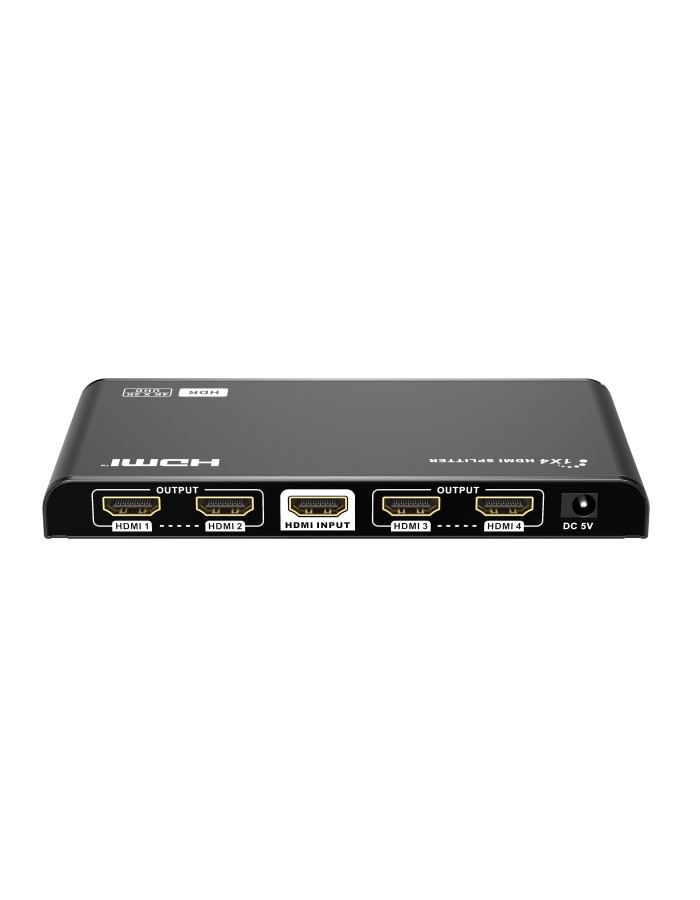 Lenkeng HDMI Splitter 2.0 4K60Hz Scaler 1x4 LKV314HDR-V3.0