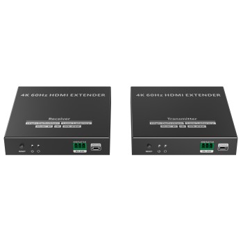Lenkeng HDMI Extender over IP 4K60Hz 120m 1G IR Loop LKV582