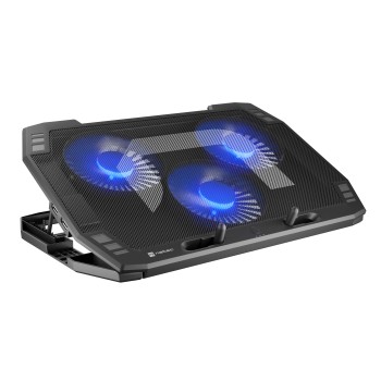 Natec ORIOLE Laptop Cooling Stand 17.3'' with 3 Fans/LED/2xUSB