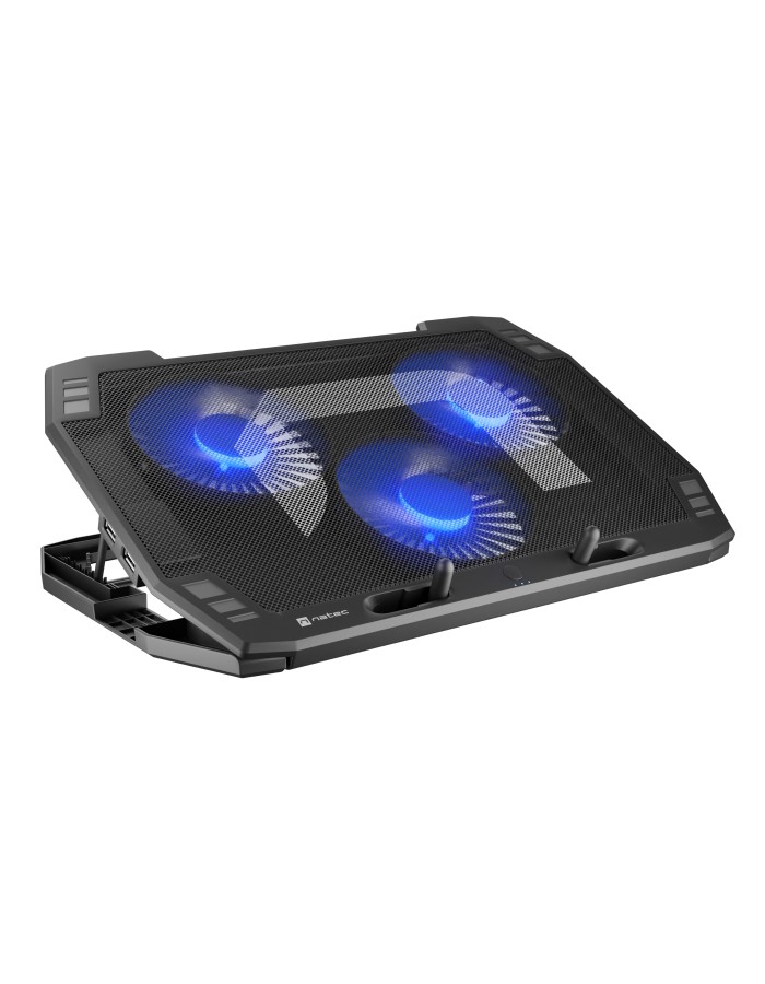 Natec ORIOLE Laptop Cooling Stand 17.3'' with 3 Fans/LED/2xUSB Natec ORIOLE Laptop Cooling Stand 17.3'' with 3 Fans/LED/2xUSB