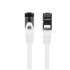 Lanberg Patch Cable CAT8.1 S/FTP CU LSZH 0.5m White