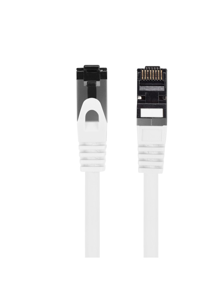 Lanberg Patch Cable CAT8.1 S/FTP CU LSZH 0.5m White
