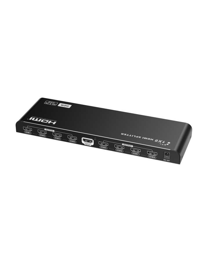 Lenkeng HDMI Splitter 2.0 4K60Hz Scaler 1x8 LKV318HDR-V3.0