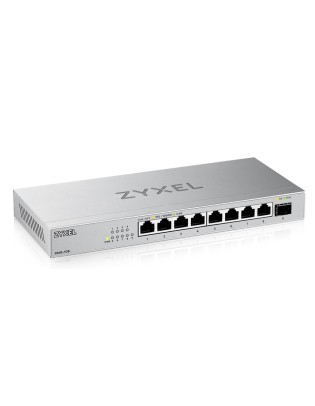 Zyxel 8-Port 2.5G Multi-Gigabit Switch with 10G SFP+ XMG-108 Zyxel 8-Port 2.5G Multi-Gigabit Switch with 10G SFP+ XMG-108