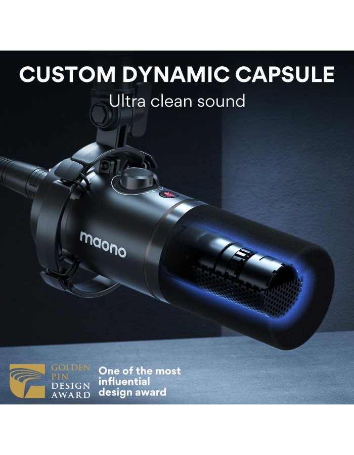 Maono PD200X USB/XLR Professional Dynamic Microphone Maono PD200X USB/XLR Professional Dynamic Microphone