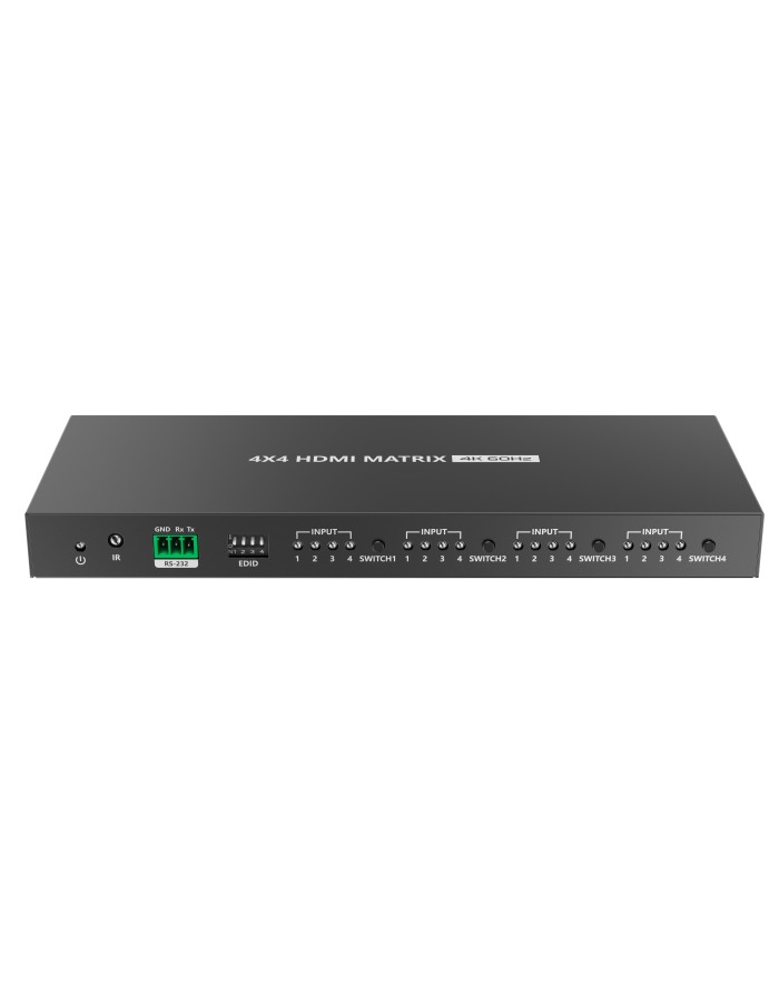 Lenkeng HDMI Matrix Switch 4x4 4K60Hz LKV424
