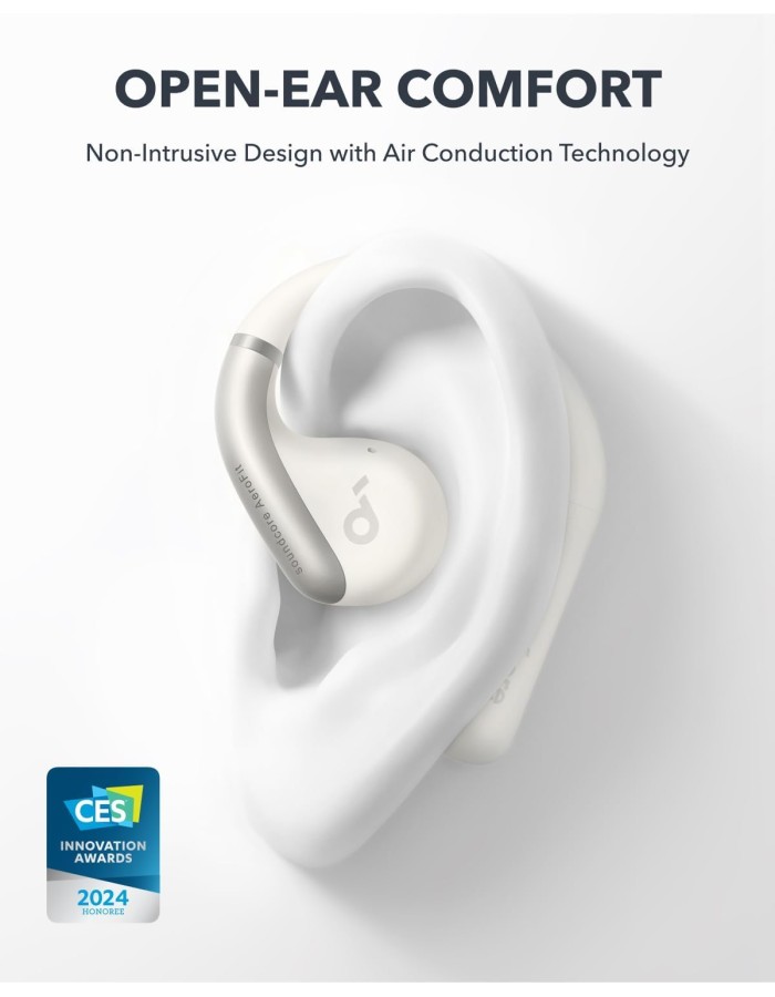 Anker Soundcore TWS Open Air Earphones AeroFit White Anker Soundcore TWS Open Air Earphones AeroFit White