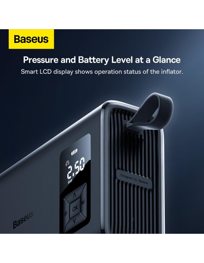 Baseus Car Inflator Pump Wireless MEGA ENERGY