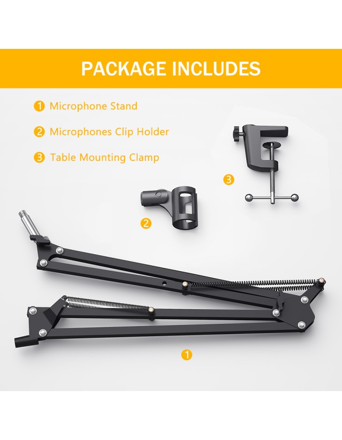 Maono AU-B01 Boom Arm Microphone Bracket Basic Version