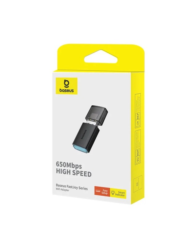 Baseus WiFi USB Adapter 650Mbps with Build In Antenna Baseus WiFi USB Adapter 650Mbps with Build In Antenna