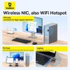 Baseus WiFi USB Adapter 650Mbps with Build In Antenna Baseus WiFi USB Adapter 650Mbps with Build In Antenna