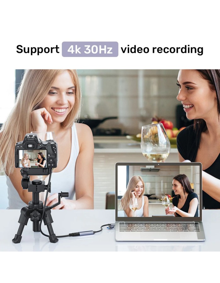 Unitek Capture Card HDMI to USB-C/A 1080p V1167A Unitek Capture Card HDMI to USB-C/A 1080p V1167A