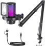 Maono DGM20S USB Condenser Microphone with Boom Arm
