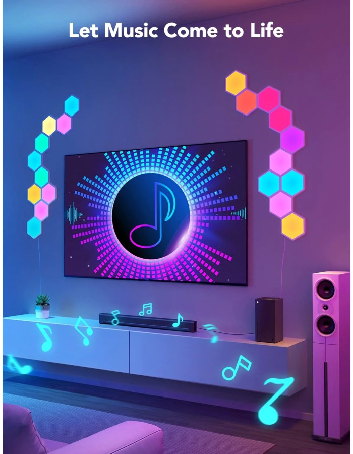 Govee Glide Hexa Light Panels 10pcs B6061 Govee Glide Hexa Light Panels 10pcs B6061
