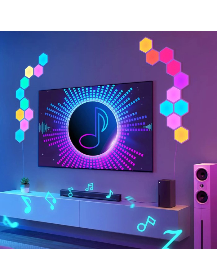 Govee Glide Hexa Light Panels 10pcs B6061 Govee Glide Hexa Light Panels 10pcs B6061